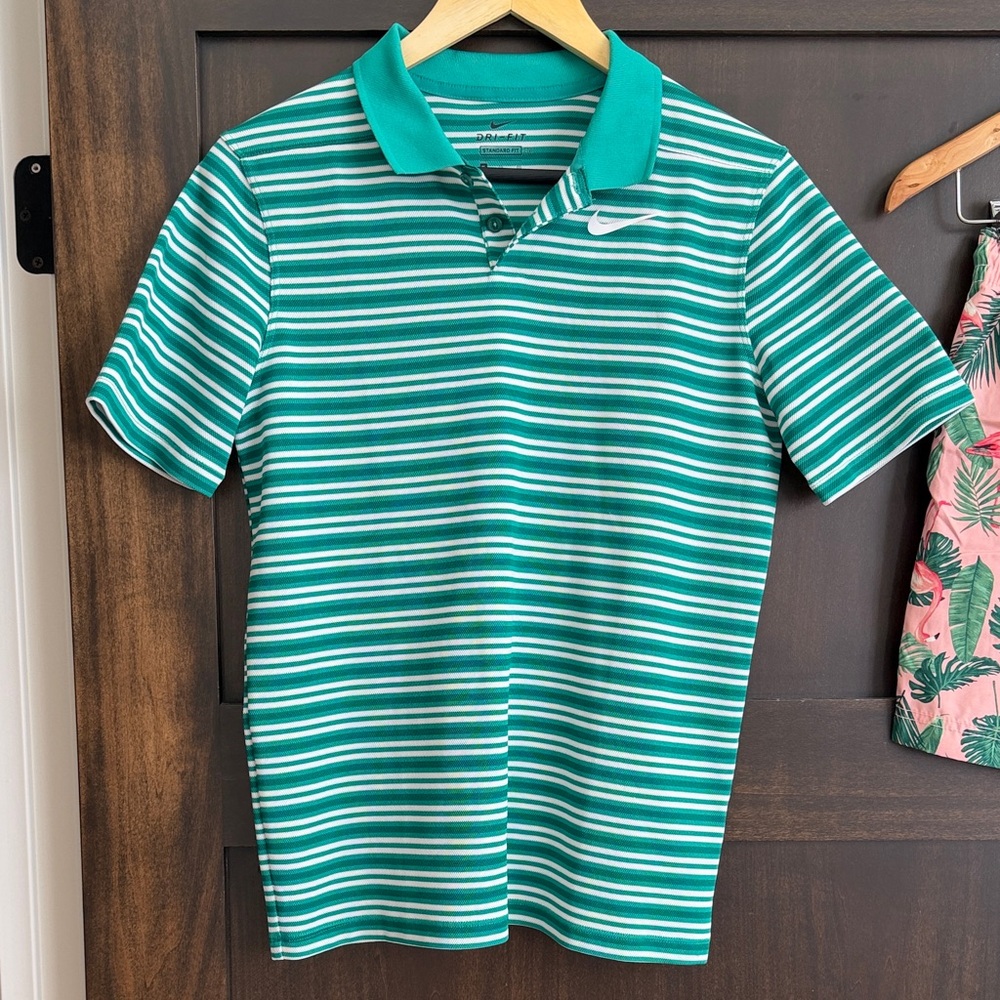 Nike Kids Polo Shirt dri-fit sz XL